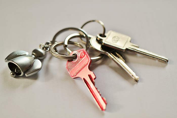Give a Copy of your keys to relatives-or neighbors