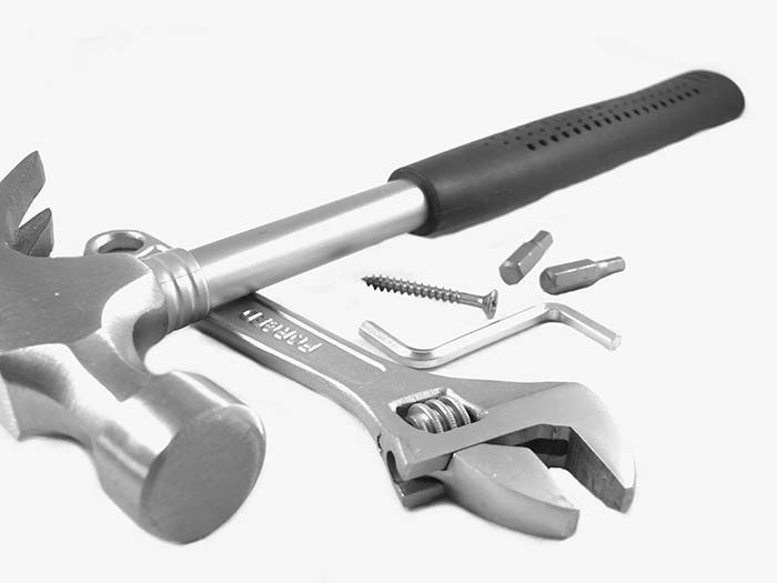 Hardware Tools Hammer Wrench