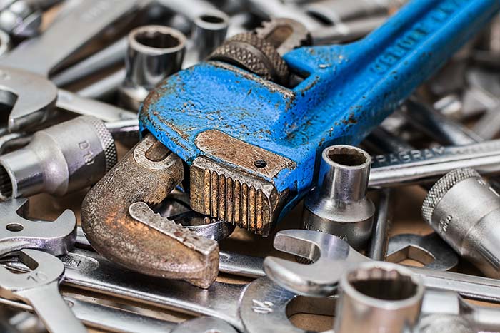 Hardware Tools - Wrench Plumbing